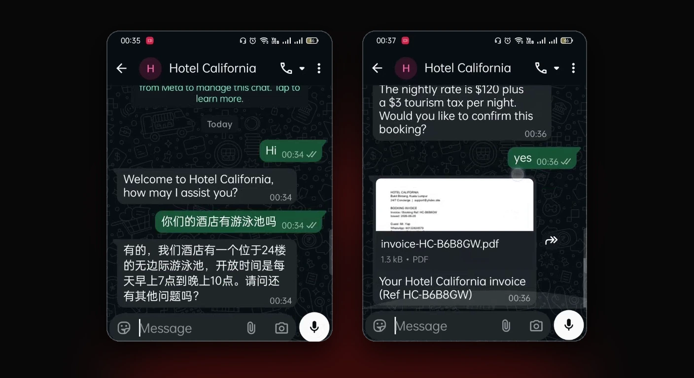 WhatsApp AI Automation for Business: A Real Demo (Chat, Voice Notes & Live Calls)